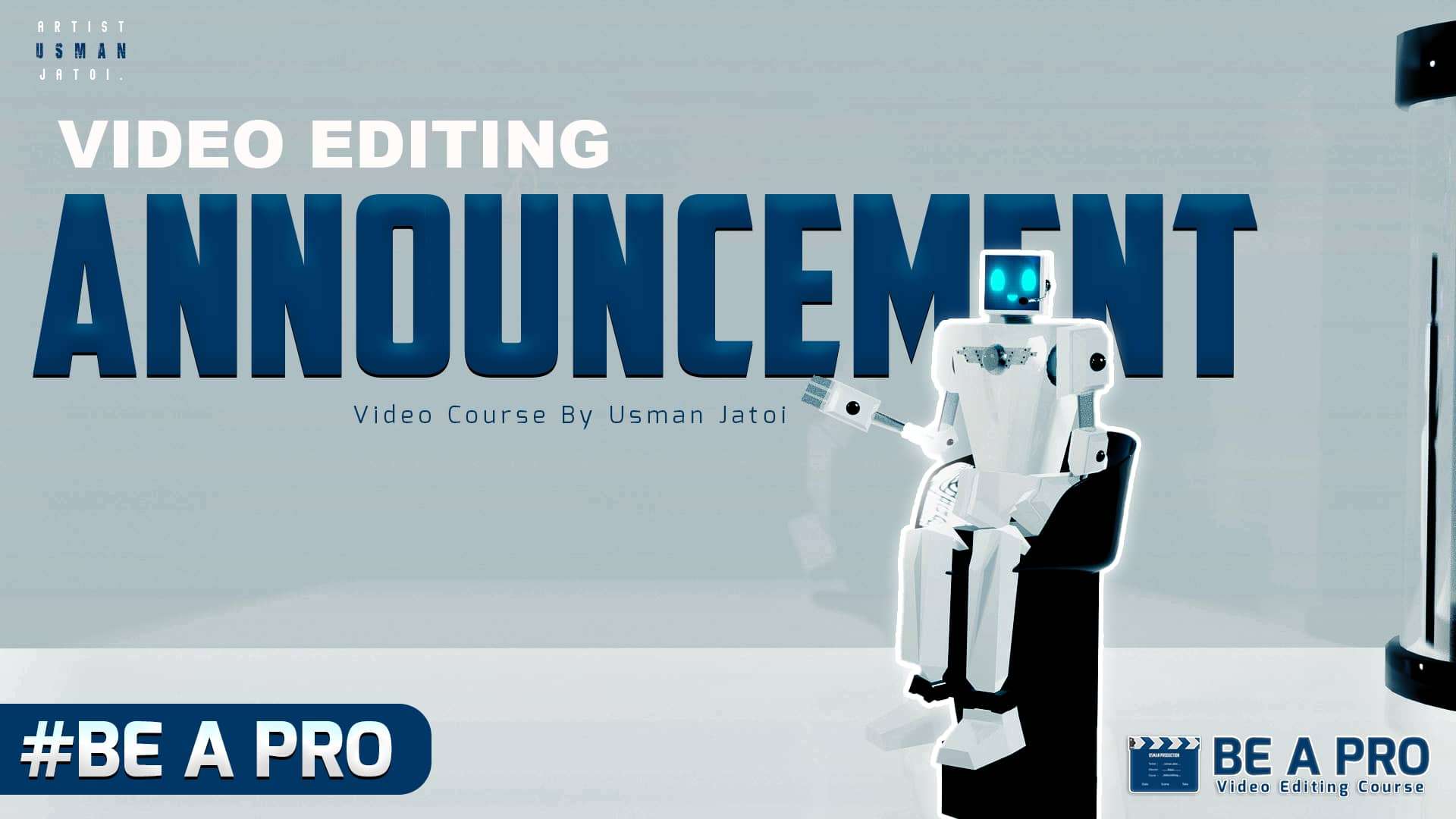 3D announcement video thumbnail
