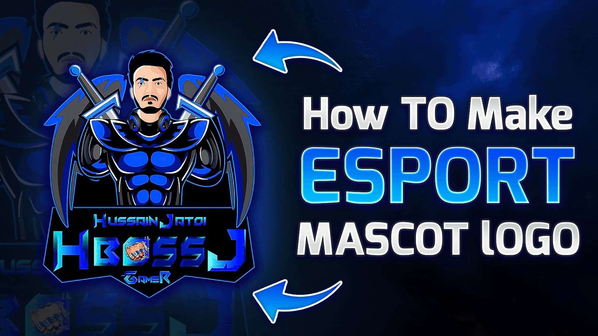 Esport gaming logo thumbnail